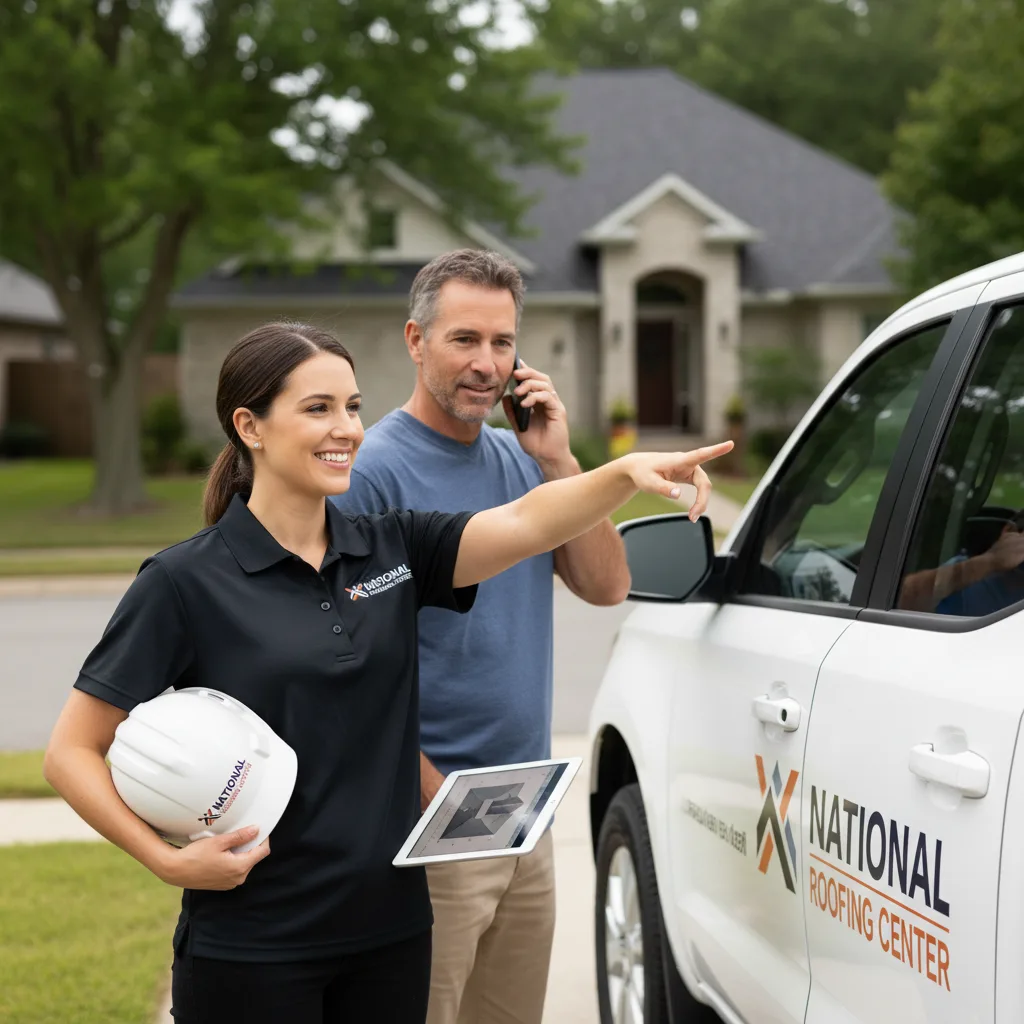 National Roofing Center customer support in Forest Lake